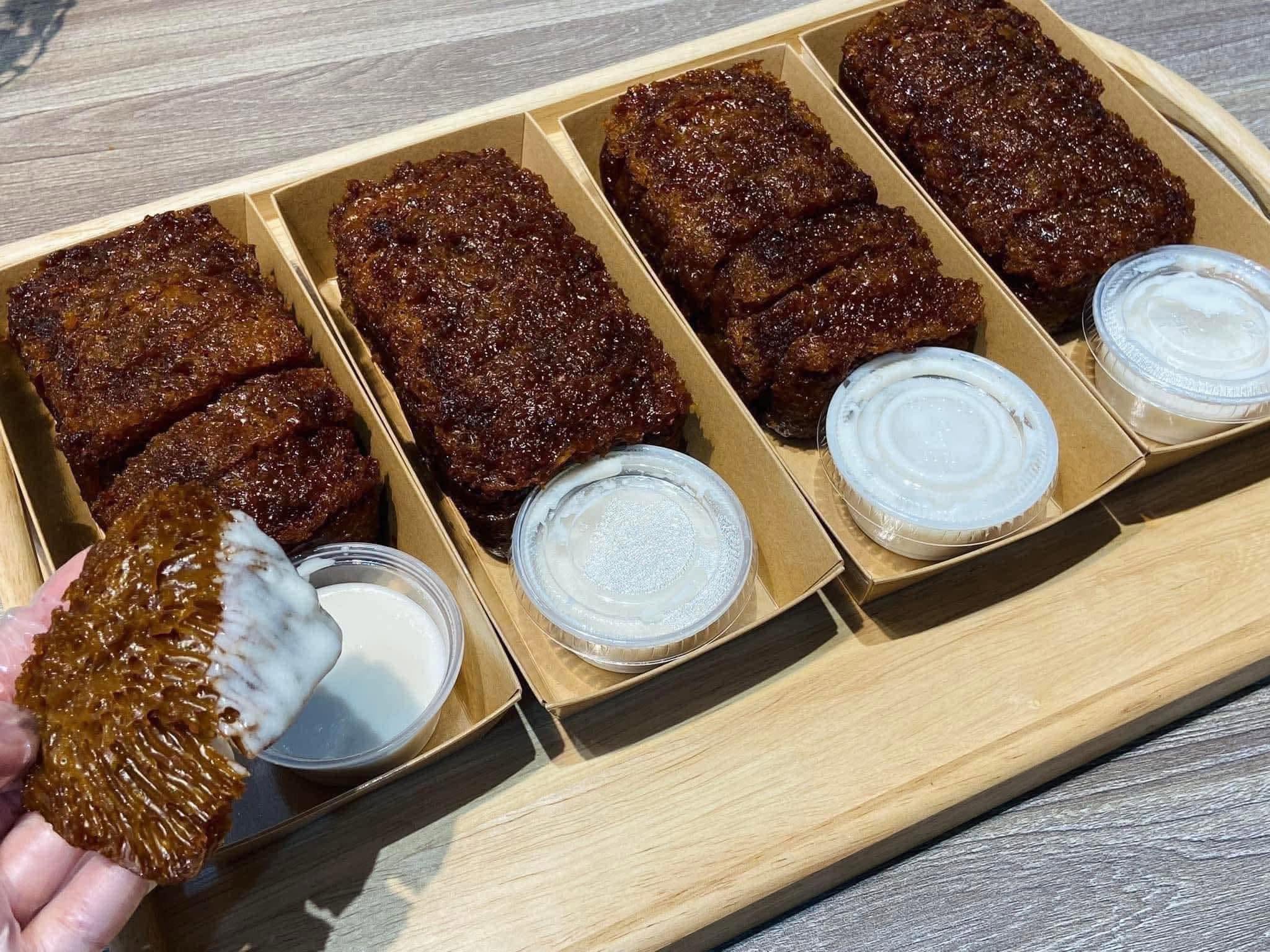 Bánh chuối nướng caramel cốt dừa xiêm